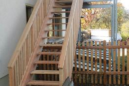 Treppe, sibirische Lärche
