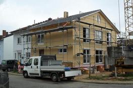 Neubau Wohnhaus in Holzrahmenbau (als Reihenendhaus) 